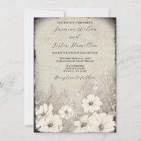 Mon autre Fleur sauvage demi-papillon Mariage