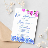 Mon bébé baby shower de bougainvilliers bleu franç