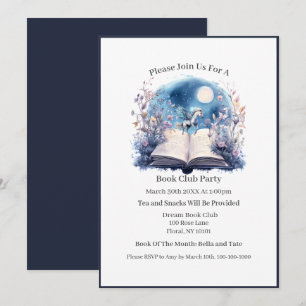 Invitation Mon Endroit Heureux Est... Le Club de Lecture