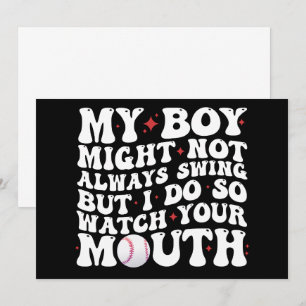 Invitation Mon Garçon Ne Chantera Peut-Être Pas Toujours, Mai