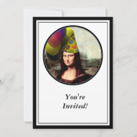 Mona Lisa Casquette de la fête de port