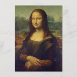 Invitation Mona Lisa - Léonard de Vinci