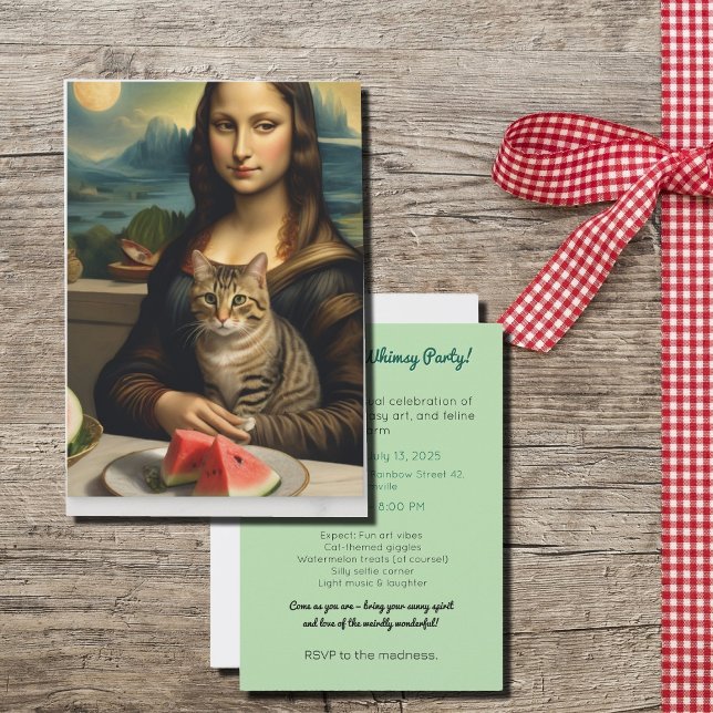 Invitation Mona Melon Folie estivale (Créateur téléchargé)