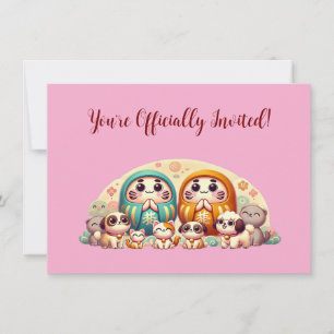 Invitation Monde de Daruma