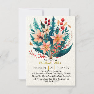 Invitation Monde Féerique d'Hiver : Personnalisez Votre Invit