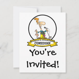 INVITATION MONDE LE PLUS GRAND DESSIN COMÉDIEN HOMME