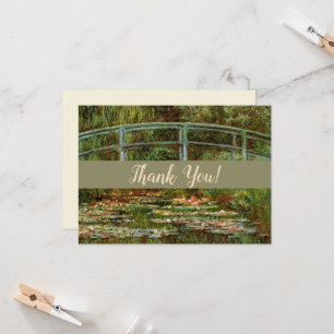 Invitation Monet Pont Japonais de Giverny