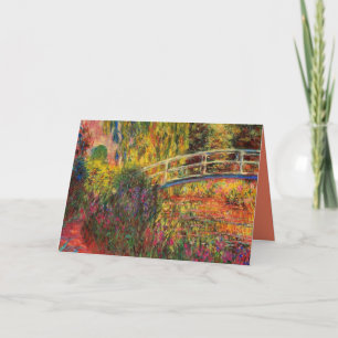 Invitation Monet Water Lily Pond et Water Irises