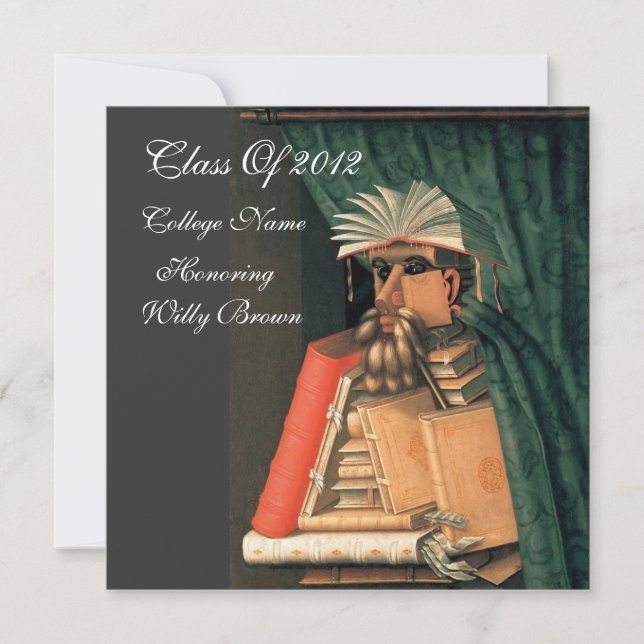 INVITATION MONOGRAMME DE SCEAU DE CIRE DE PARCHEMENT DE DIPLÔ (Devant)