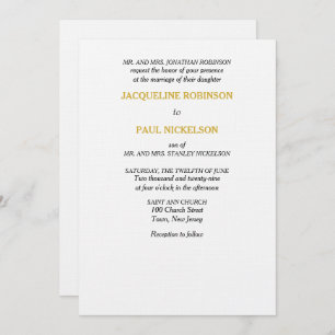 Invitation Monogramme Pastel Rose Rose Or Ensemble dans l'amo