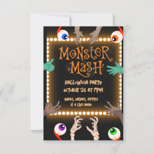 Invitation Monster Mash