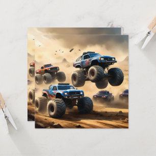 Invitation Monster Trucks Mayhem,