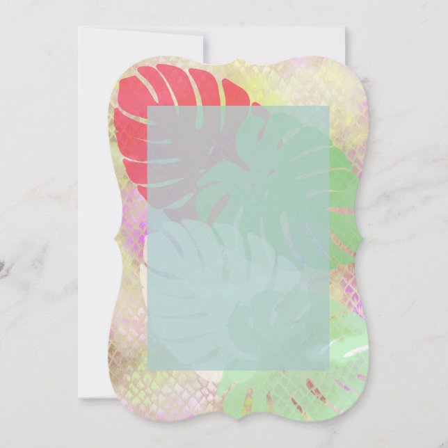 Invitation Monstera Madness (Devant)