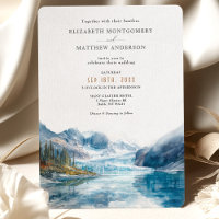 Montagnes Glacier Montana Mariage