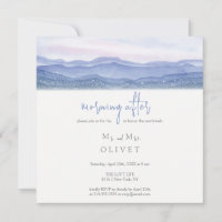 Montagnes pourpres Matin après