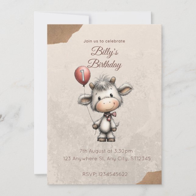 Invitation Moo Magic : Édition premier âge ! (Devant)
