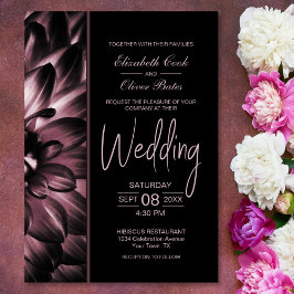 Invitation Moody Pink FlorMariage