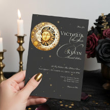 Moody sombre Moody Victorian Moon Sun Stars Mariag