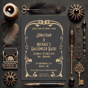 Invitation Moody Vintage Halloween