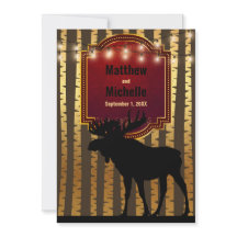 Moose rustique, Mariage d'orignal d'or et de lumiè