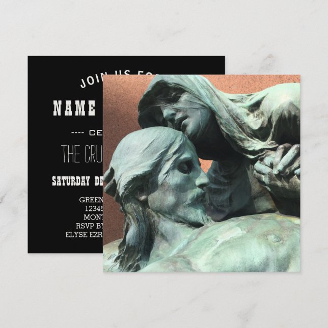 Invitation mort tendre (Devant / Derrière)