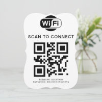 Mot de passe Wifi | Analyse du code QR pour se con