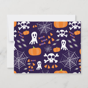 Invitation Motif amusant d'Halloween