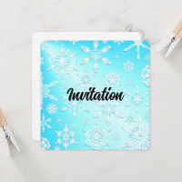 Motif Crystal Snowflakes