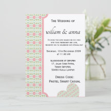 Motif floral pastel mignon sans couture rose doux