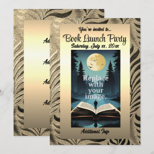 Invitation Motif Gold Leaf