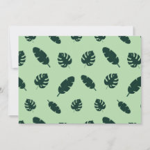 Motif sans couture de feuilles de Monstera et de p