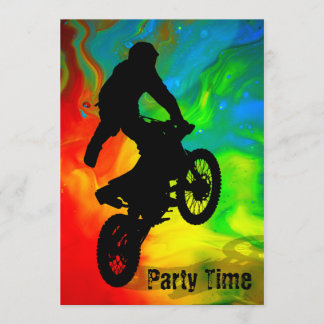 Invitation Motocross solaire de fusion