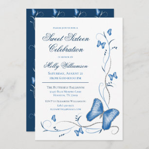 Invitation Mouches bleues et perruques sucrées 16