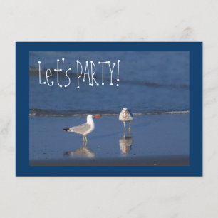 Invitation Mouettes de partie de plage !