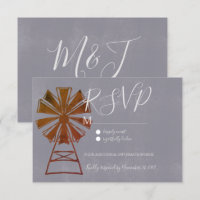 Moulin à vent de campagne rustique moderne en pier