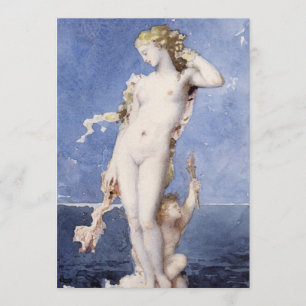 Invitation Moureau Aphrodite Naissance de Vénus