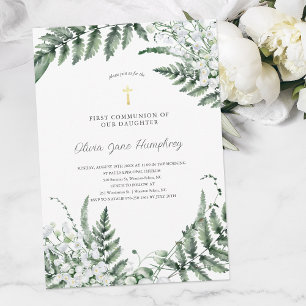 Invitation Muguet Première Communion