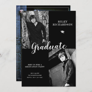 Invitation Multi Photo Graduation