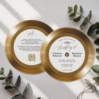 Musicien Vintage LP Vinyl Gold Mariage