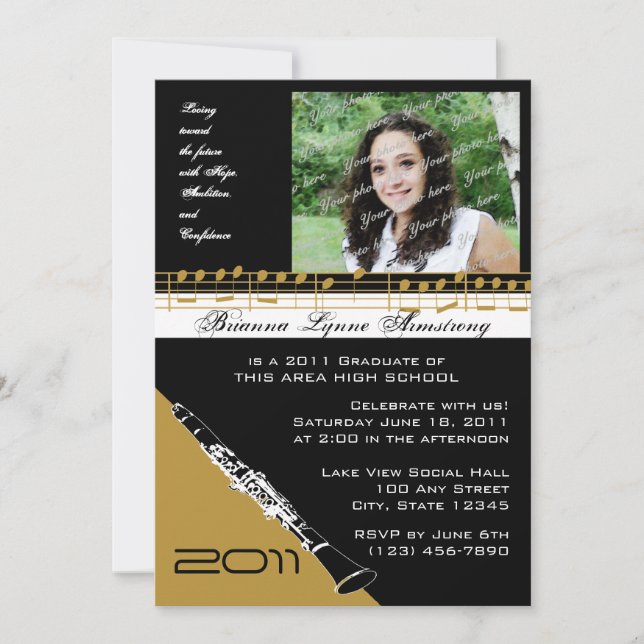 Invitation Musique / Clarinet (Devant)