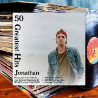 Musique Retro Couverture d'album personnalisée 50e