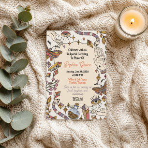 Invitation Mystique Bohème Céleste