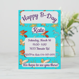 Invitation Mythologie de la Grèce antique Joyeux Anniversaire
