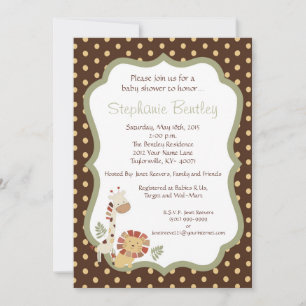 Invitation Nali Jungle 5x7