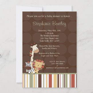 Invitation Nali Jungle 5x7