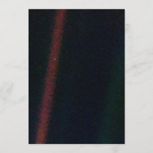 Invitation NASA Voyager 1 Earth Pale Blue
