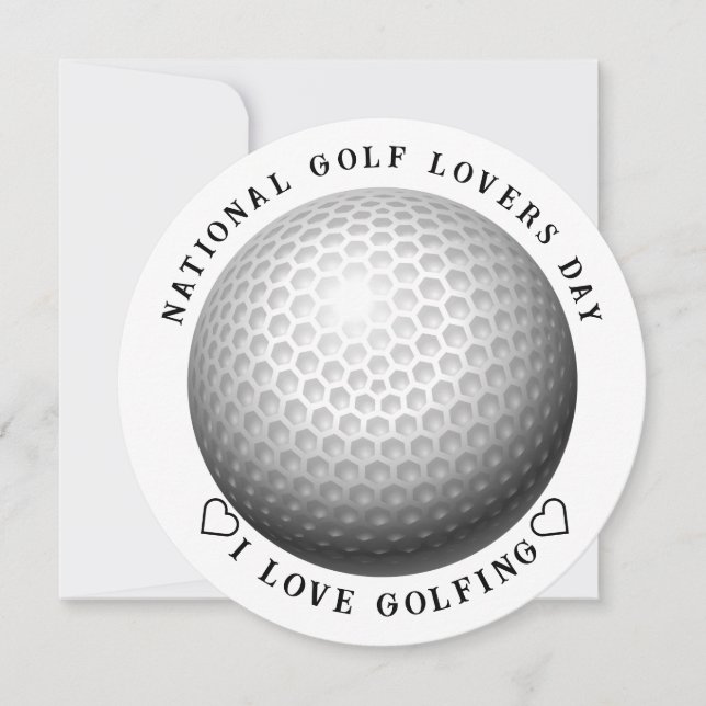 Invitation National Golf Day Sports (Devant)