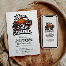 Né pour le basket-ball, garçon, 2e anniversaire