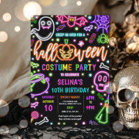 Neon Glow Halloween Costume fête Anniversaire