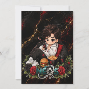 Invitation Neos Kawaii Zodiaque Scorpion